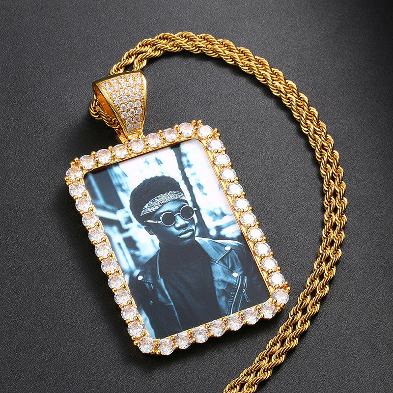 Custom Made Photo Medallion Necklace