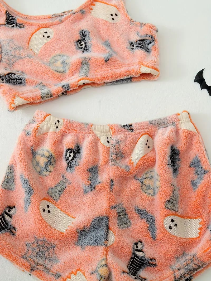 Halloween Cosy Pyjama Set (Glow in the Dark)