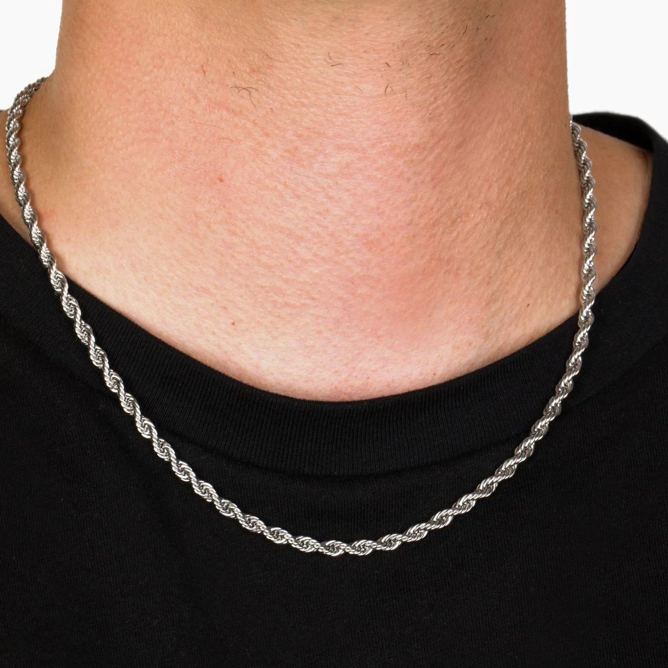 Gold Plated Zuckerberg Rope Chain Necklace