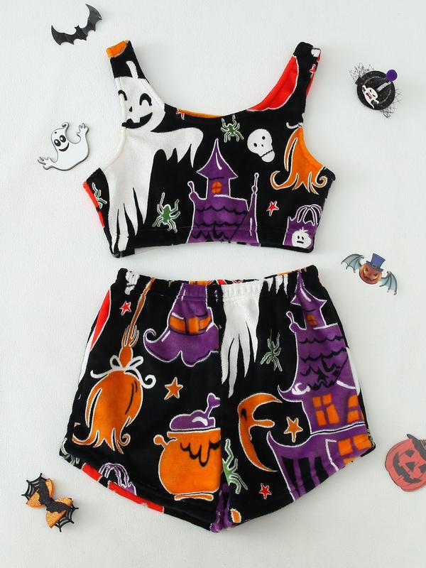 Halloween Cosy Pyjama Set (Glow in the Dark)